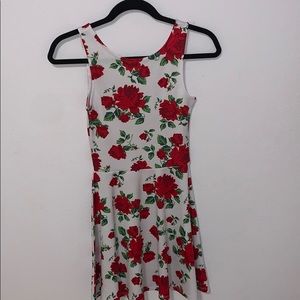 Rose Patterned Dress